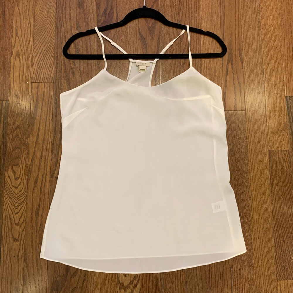 J. Crew Satin blouse. Size 6